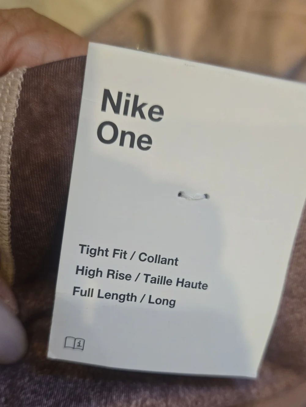 New Nike One Dri-Fit Tight Fit High Rise Full Length Ombre Leggings